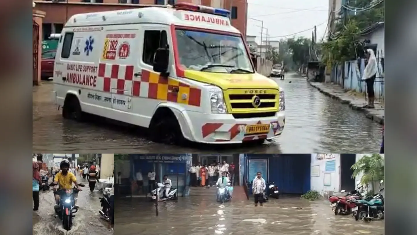 सासाराम में बारिश से मिली राहत, घरों और दुकानों में घुसा पानी, आवागमन में हुई भारी परेशानी